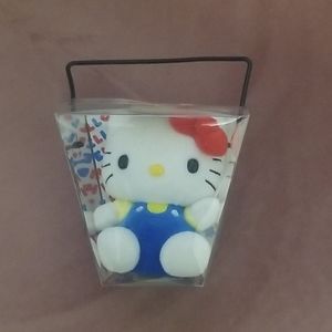 *Rare* Hot Topic Hello Kitty Take out box Plush